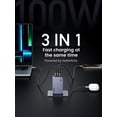 thumbnail image 5 of UGREEN Nexode Pro 100W USB C Charger, GaN Fast Charger  Kit for Laptop Cellphone, 5 of 8