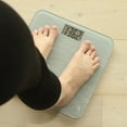 thumbnail image 2 of Escali Digital Glass Bath Scale for Body Weight, Bathroom Body Scale, High Capacity of 400 lb, Battery Included, Grey Waves, 2 of 6