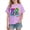 Violet, variante sur RXMEKW T-Shirt Graphique à Manches Courtes pour Enfants Garçons et Filles, Haut Imprimé pour la Saison Scolaire, Coton Doux, T-Shirt Décontracté de Jeu pour Tout-Petits et Enfants