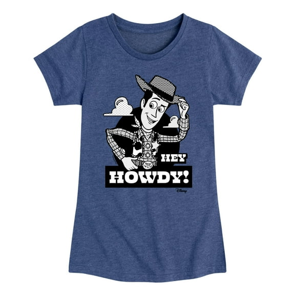 Toy Story - Hey Howdy - Toddler & Youth Girls Short Sleeve Graphic T-Shirt