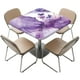 thumbnail image 1 of wonima02 Square Tablecloth 34x34 Purple Butterfly Marble Square Card Table Cover Fitted Home Decoration Table Cover Washable Tablecloth for Family Holiday BBQ Party Use, 1 of 1