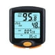 thumbnail image 5 of Computadora de ciclismo para bicicleta con cable, resistente al agua, con odómetro, velocímetro, retroiluminación, alerta de velocidad, cronómetro, pantalla y tabla de códigos, 5 of 7