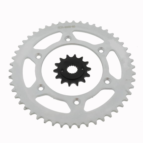 14 Tooth Front Sprocket & 50 Tooth Rear Sprocket fits 1996 - 2004 Honda XR400R