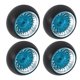 thumbnail image 4 of RC Drift Tire 4 PCS Aluminum Alloy Plastic High Wear Resistance RC Replacement Drift Tires Slippy Surface for 1/28 RC Car ANGGREK Otros, 4 of 8