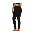thumbnail image 2 of InstantFigure Hi-Waist Stretch Leggings-No Side Seams - 168PL028, 2 of 3