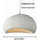 thumbnail image 4 of 40cm Suspension Moderne Pour Salle Manger Cuisine ?lot Lumire Couloir Restaurant Lampe Suspendue E26 Base Japonais Wabi-sabi Style Nid D'oiseau Forme, 4 of 5