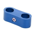 thumbnail image 1 of Abrazadera separadora de manguera de 2 agujeros para coche, adaptador de abrazaderas de línea de , ligero y duradero An4 azul Cola Separador de manguera, 1 of 5