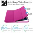 thumbnail image 6 of DuraSafe Case for OLD Model iPad 4 / iPad 3 / iPad 2 - 9.7 inch [ A1458 A1459 A1460 A1403 A1416 A1430 A1395 A1396 A1397 ] Tri Fold Smart Cover with Translucent Back, Auto Sleep/Wake - Pink, 6 of 10