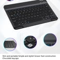 thumbnail image 4 of Cordless Keyboard, Silent Design, Multimedia Function Keys, Portable BT Keyboard for IOS Tablet Computer Phone, Widely Compatible, Durable and Stylish Appearance, 4 of 7