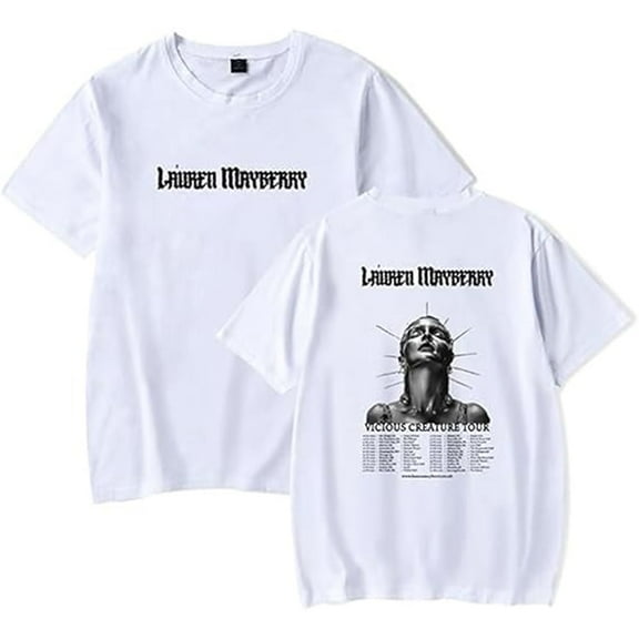 Lauren Mayberry T-Shirt Women Men Casual Streetwear Printed Trend Fashion Summer Tops Tee