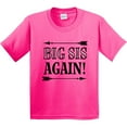 thumbnail image 3 of Inktastic Big Sis Again Sister Announcement Youth T-Shirt, 3 of 5