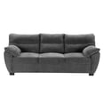 thumbnail image 1 of Sofa DICASA Monza 3 Plazas Gris Carbon para Salas, 1 of 7