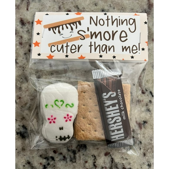 S'mores Halloween Peeps Treat Bags