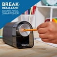 thumbnail image 2 of X-ACTO XLR Office Electric Pencil Sharpener Charcoal Black 1818LMR, 2 of 8