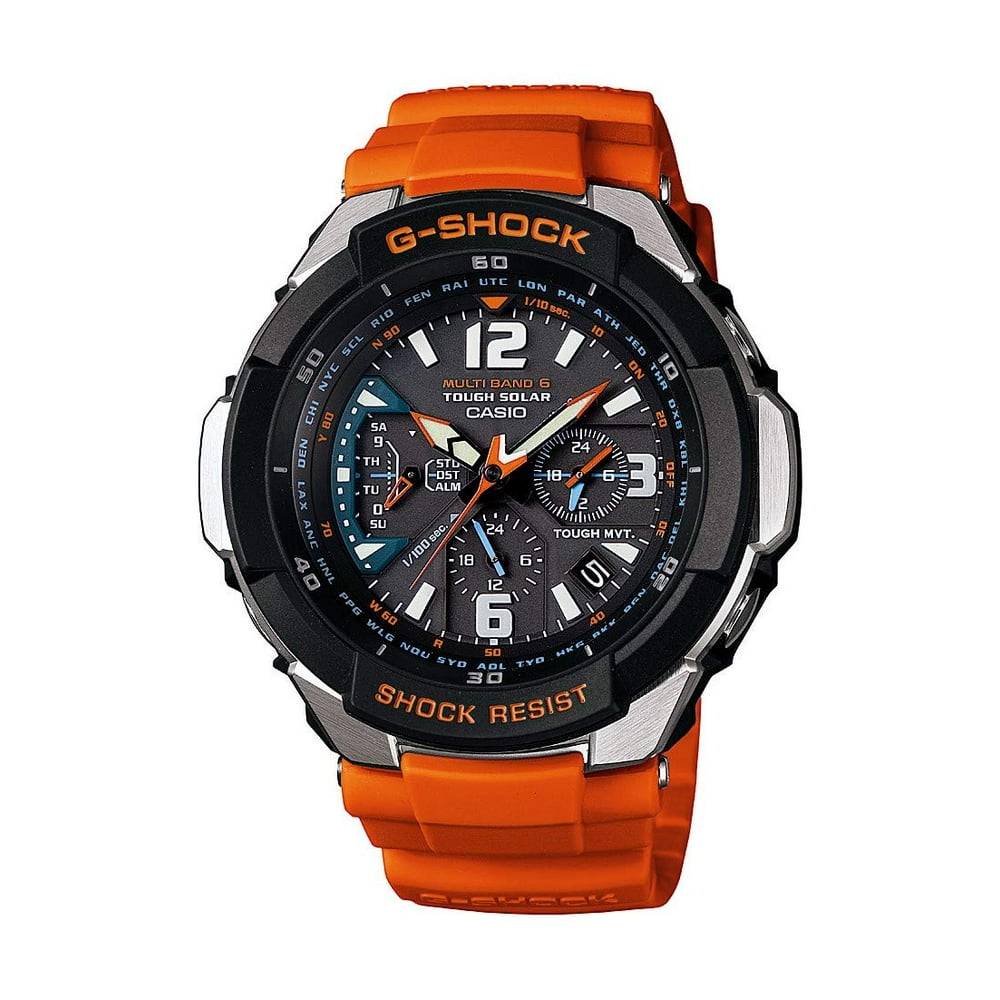 casio tough solar orange