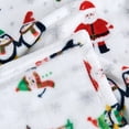 thumbnail image 4 of Home Soft Things Christmas Printed Plush Throw - 50x60" -Jolly North Pole, 4 of 7