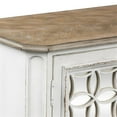 thumbnail image 6 of Pemberly Row Traditional Wood TV Console in White, 6 of 11