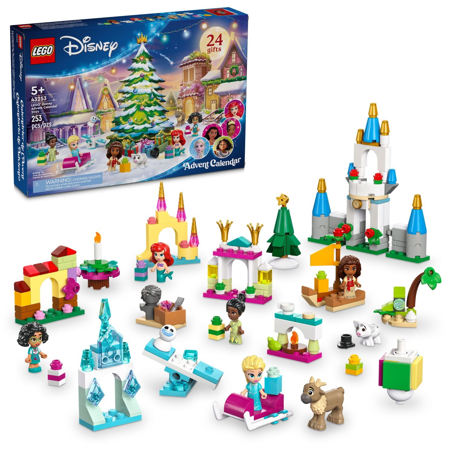 LEGO Friends 2024 Advent Calendar Christmas Toy for Kids 5 Characters 3 Animals Included 42637