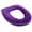 Purple, variant on Save！2021 Upgrade Bathroom Toilet Seat Cover Soft Plush Washable Winter Warmer Toilet Seat Mat Pad Cushion Bathroom Accessory, 17*14.65 in