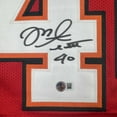 thumbnail image 3 of Autographed/Signed Mike Alstott Tampa Bay Red Football Jersey Beckett BAS COA, 3 of 4