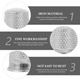 thumbnail image 5 of LEEYNEER 15pcs Adjustable Thimble Sewing Grip Iron Silver Finger Protection  Adults, 5 of 5