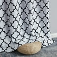 thumbnail image 6 of THD Royal Lattice Decorative Privacy Room Darkening Grommet Window Drapes Curtain Panels - Pair, 6 of 7