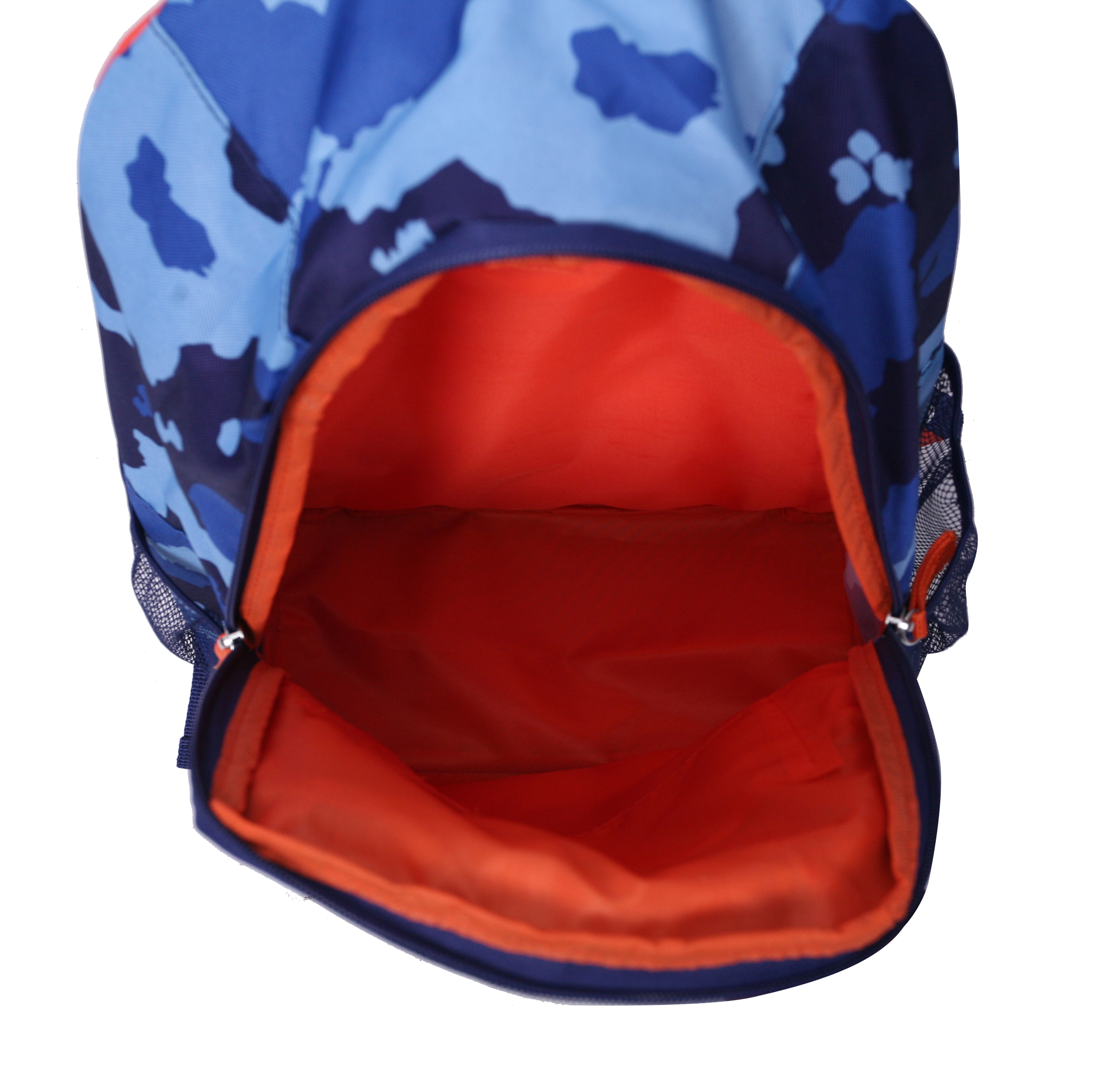 Crckt Kids Boys 15" School Backpack with Plush Dangle, Blue Camo Print - image 5 of 8