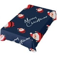 thumbnail image 5 of 54"x72" Santa Claus Tablecloth, Waterproof Washable Polyester Square Table Cover, Durable Tablecloth for Kitchen Dining Table Party Decor, 5 of 7