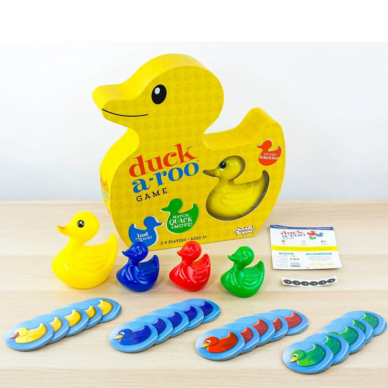 Duck-A-Roo! Kids Memory Game in a Duck-Shaped Box