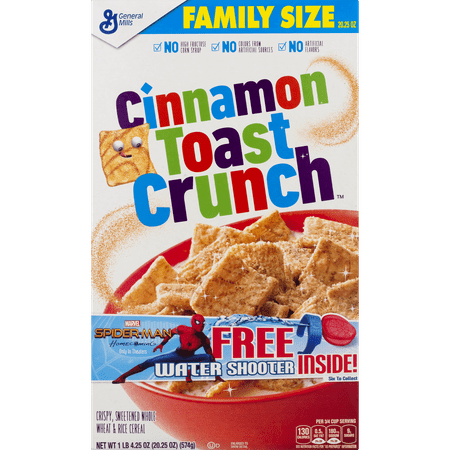 Cinnamon Toast Crunch Breakfast Cereal, 20.25 oz Box