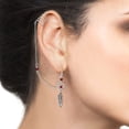 thumbnail image 3 of AeraVida Unique Dreamcatcher & Ear Cuff Chain with Reconstructed Red Coral Dangle Earrings Anniversary Jewelry Gift for Women Accessories, 3 of 4