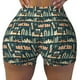 thumbnail image 2 of Fotbe UAE Travel1 1 Shorts Sin Costuras – Shorts Deportivos de Cintura Alta para Mujer, Elásticos para Gimnasio, Yoga, Running o Ciclismo-Large, 2 of 8