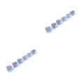 thumbnail image 3 of jesticaly 6 Pcs/Packs Universal Fit Safe Fiber Non-woven Water Filters Activated Carbon Filter Mesh Cloth Abrasive Resin Pad As Shown 2Set, 3 of 6