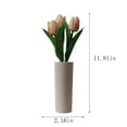 thumbnail image 3 of MERILER LED Tulips Desk Lamp, Simulated Flower Night Light with Vase for Home Living Room Desktop Decor, 3 of 7