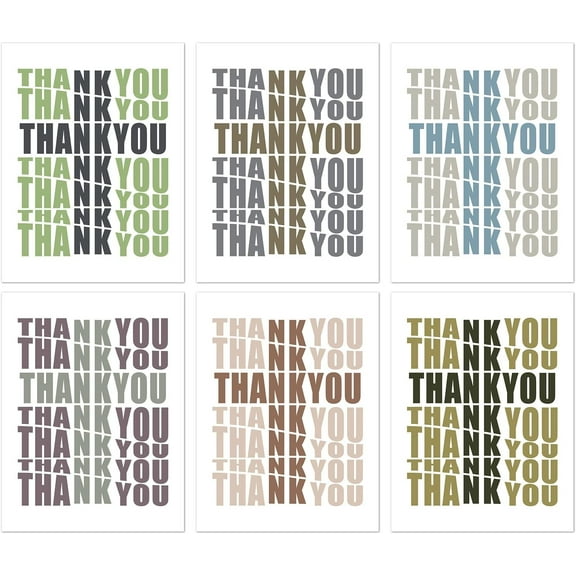 Small World Greetings Cross Thank You Cards 24 Count - Blank Inside with Envelopes - A2 Size (5.5”x4.25”) - Church Events, Baptisms, Confirmations, First Communion, and More