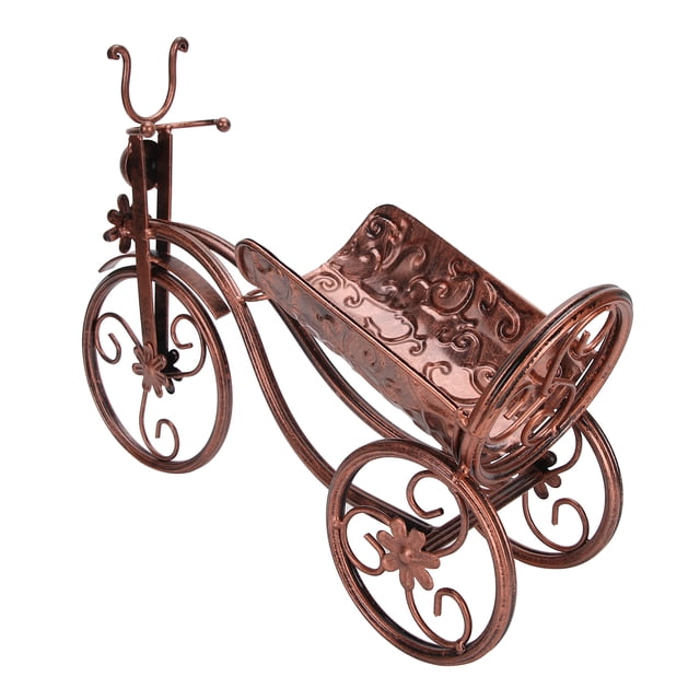 Haofy Wine Bottle Stand, Art Tricycle Shape Wine Rack, Iron Displays And Stores For Home Decor Bar Counter