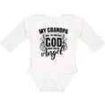 thumbnail image 3 of Inktastic My Grandpa Was So Amazing God Made Him an Angel Boys or Girls Long Sleeve Baby Bodysuit, 3 of 5