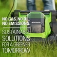 thumbnail image 4 of Greenworks 40V 17" Cordless Walk-Behind Push Lawn Mower with 4.0 Ah Battery and Charger 2508302, 4 of 12