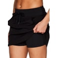 thumbnail image 2 of RBX Active Women's Quick Drying Woven Cargo-Style Skort with Attached Biker Short, 2 of 6