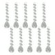 thumbnail image 1 of 10 Uds. De cuentas acrílicas para lámpara, carámbano de repuesto para lámpara, cuentas colgantes transparentes para decoración de lámpara, 1 of 8