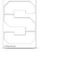 thumbnail image 2 of NCAA Michigan State Spartans Collegiate 'S' Multi-Purpose Stencil, 2 of 3