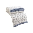 thumbnail image 2 of Premium Washed Cotton Summer Quilt - Soft Polyester Filling, Reactive Dye Printing for Long-Lasting Color, Hypoallergenic Breathable Bedding, 59x39.3 Inch Lightweight Quilt for All Seasons, 2 of 6