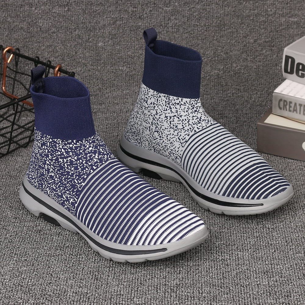 Women�s Mesh Sports Sneakers High Top Running Gym Casual