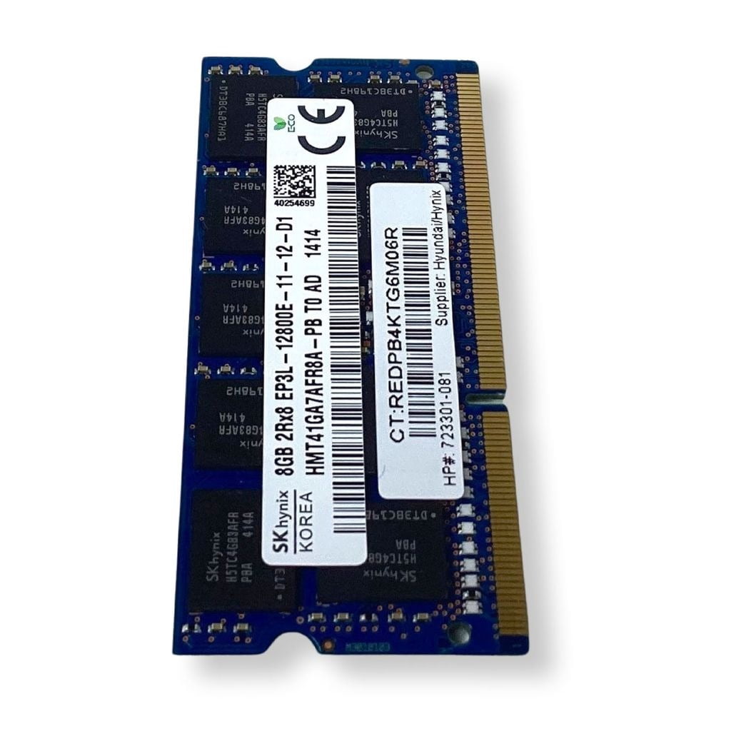 SK Hynix 8GB DDR3 1600MHz SO-DIMM RAM PC3L-12800S - SFF Laptop & Desktop Ram