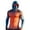 *3-Orange, variant on Men's Wave Print UPF 50+ Sun Protection Hoodie,Full Face Cover Quick Dry Fishing Shirt For Men,UV Block Long Sleeve Rash Guard for Beach Hiking,Light Blue,S-3XL