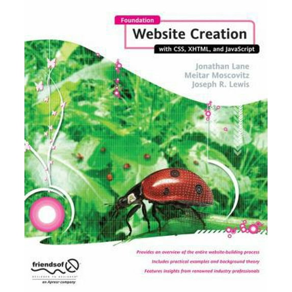 Pre-Owned Foundation Website Creation with Css, Xhtml, and JavaScript (Paperback) 1430209917 9781430209911