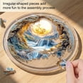 thumbnail image 6 of Acrylic Puzzle Toy, 3 Layer 2D Sun Catcher, 1 Piece Hanging Ornament, Window Decor for Garden Home, 6 of 8