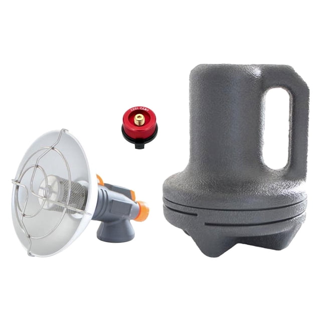 Mini calentador portátil para acampar, calentador Personal, calefacción rápida, calefacción de Gas para senderismo Con caja de almacenamiento Zulema Minicalentador