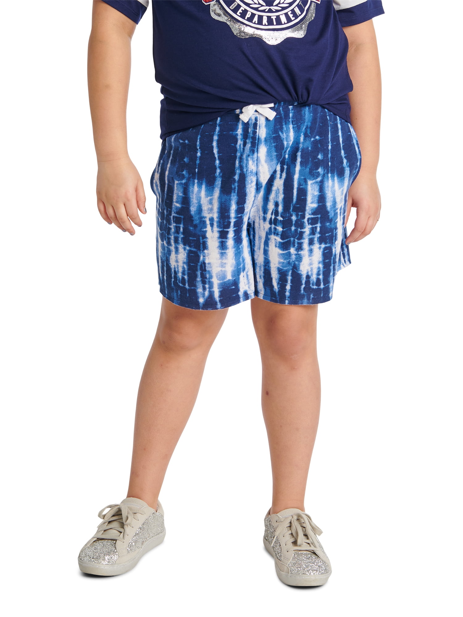 Justice Girls French Terry Midi Short, Sizes XS(5/6)-XL Plus(16/18 Plus)