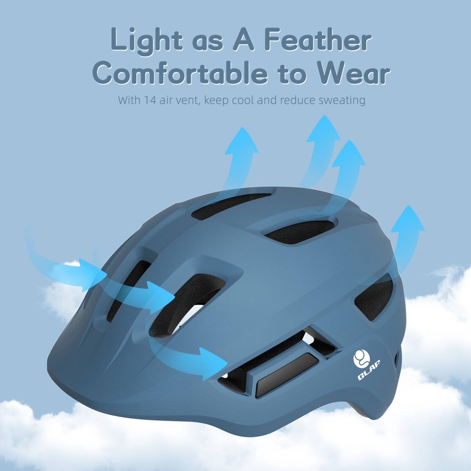 GLAF Baby Bike Helmet Toddler Helmets for 1 Year Old and Up Infant Girls Boys Multi Sport Adjustable for Scooter Bicycle Kids Youth Child Skateboard Safety Cycling